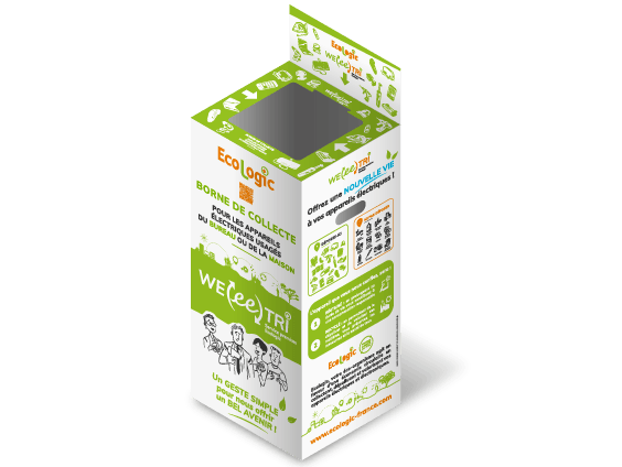 WEeeTRI Box Tout en un pour la collecte au bureau