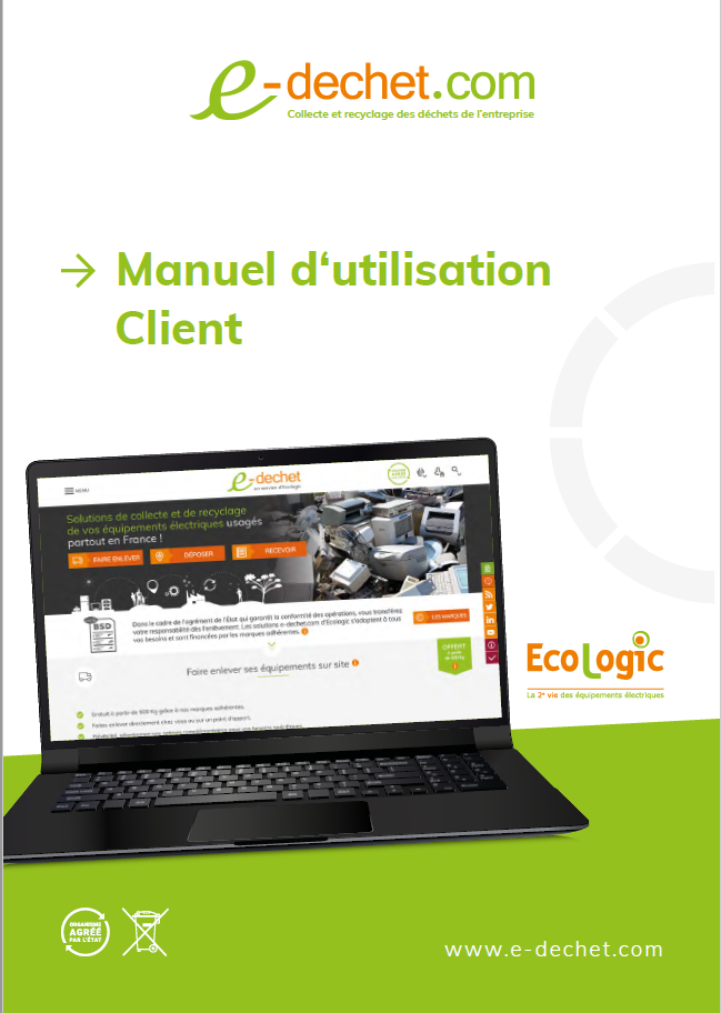 Manuel d'utilisation de e-dechet.com