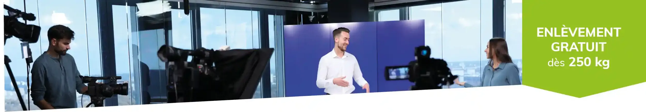 Solution déchets électriques du secteur Communication et Médias