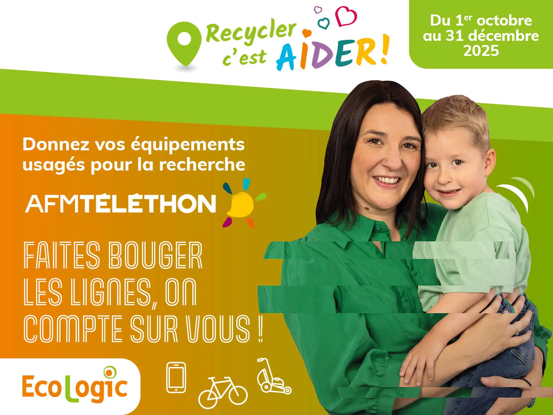 Téléthon édition 2025 : Faites bouger les lignes, on compte sur vous !